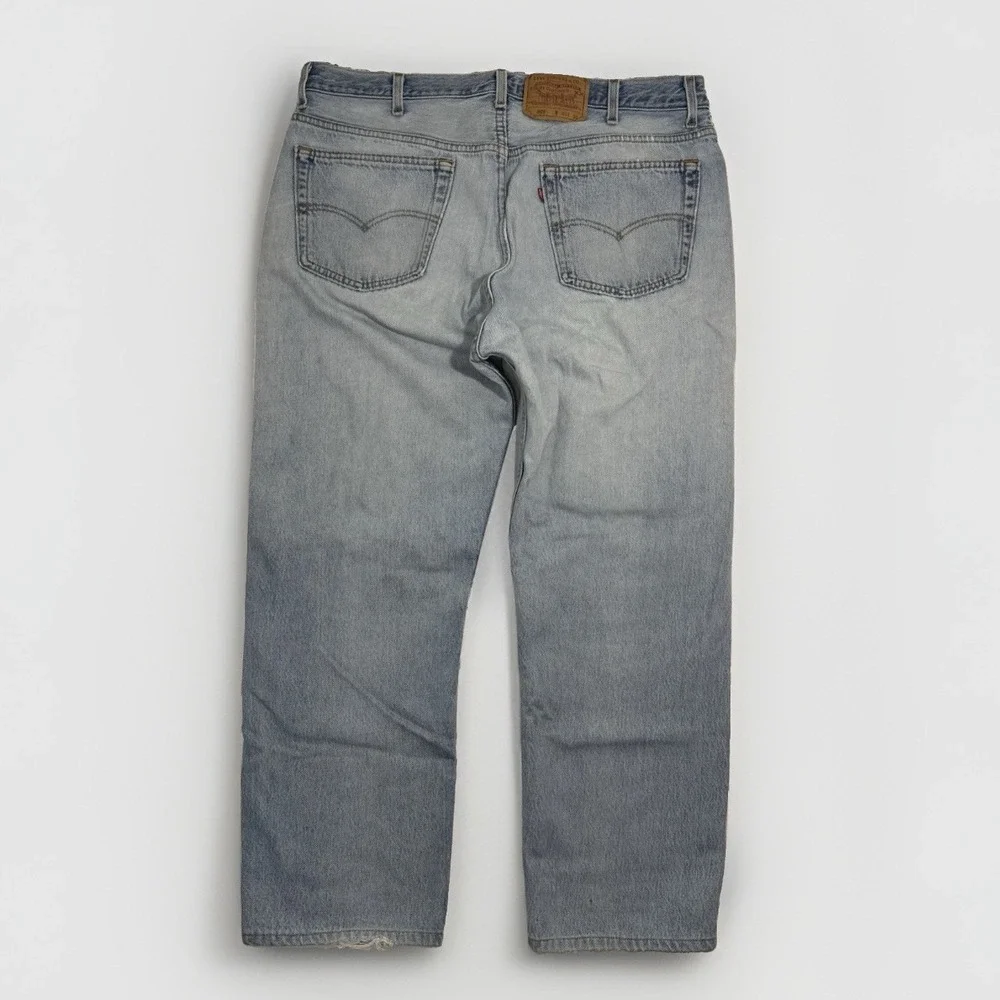 Vintage 90s Levi's 501 XX Denim Jeans Made in USA Size 40x30 Medium Wash 501XX